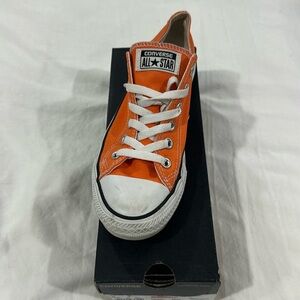 Orange Converse